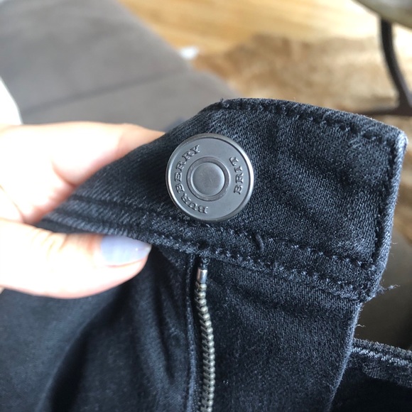 Auth Burberry Brit low rise skinny black jeans - Picture 9 of 15